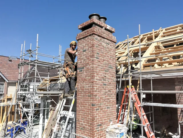 New chimney installation completed by Mint Hill Chimney Sweep in Mint Hill, NC